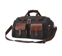 Duffel Bag Sports Gym Bag, Duffle Bag for Travel,Canvas Weekender Overnight Bag Vintage Travel Hand Bag Carry On Bag Hand Luggage Bag(F)