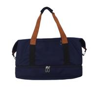Duffel Bag Sports Gym Bag, Women Weekender Bag with Shoe Compartment, Oxford Cloth Overnight Travel Duffle Bag Hand Luggage Bag(E)