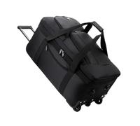 Duffel Bag with Wheels Rolling Garment for Outdoor Business Trip Travel Carry-Ons(Black)