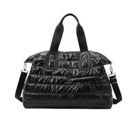 Duffel Gym Bag - Large Capacity Lightweight Tote - Fitness Bag with Multiple Compartments | for Workout, Fitness, Sports, Swimming, Yoga, Travel, Road Trip, Outdoor, Black, Se référer au descriptif