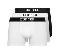 Duffer Men's Classic Boxer Shorts (Pack of 3) | Size: Large Duffer Multicolor L