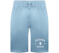 Duffer Men's Locker Blue Marl Shorts in Light Blue | Size: Medium Duffer Light Blue M