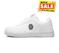 Duffer St. George Legacy Mens Low-Top Trainers Smart Casual Sneakers White