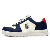 Duffer St. George Legacy Men's Trainers Size: 2 Colour : White / Navy / Red
