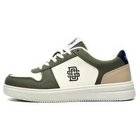 Duffer St. George Legacy Men's Trainers Size: 8 Colour : White / Khaki / Black / Beige