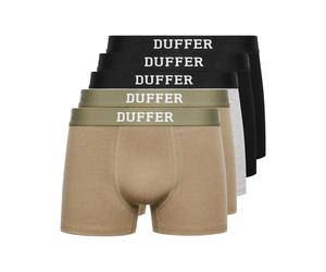 Duffer State 5pk Boxer Shorts Mens - Multicolour - Size 2XL