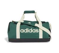 adidas Unisex Essentials Linear Duffel Bag Duffel_Bag, Collegiate Green/Ivory, S