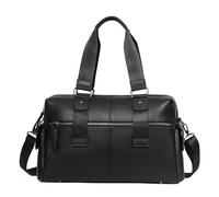 Duffle Bag Fashion Men's Large-Capacity Portable Travel Bag Genuine Leather Shoulder Messenger Bag Big Men Handbags