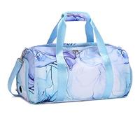 Duffle Bag for Girls Dance Bag Teen Sport Gym Bag Travel Bag for Weekender Sleepover Overnight Duffle Bag with Shoe Compartment and Wet Pocket