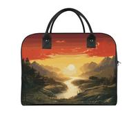 Duffle Bag for Travel Tote Bag Crossbody Bags Gym Bag Rising Sun Printed Shoulder Bag Travel Handbag for Men And Women, style, One Size, Duffle Bag