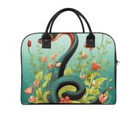 Duffle Bag for Travel Tote Bag Crossbody Bags Gym Bag Snake And Flower Printed Shoulder Bag Travel Handbag for Men And Women, style, One Size, Duffle Bag