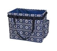 Duffle Bag - Oxford Fabric, 39.5 x 28 x 32.5 cm Waterproof Camping Bag | Sturdy Travel Organizer for Hiking, Fishing, Picnic, Moving Home, Outdoor Adventures, Running, Navy Blue, Se référer au