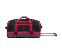 Duffle Holdall Bag with Wheels Lightweight Travel Luggage Wheeled Bag Waterproof Camping |Red 26''|