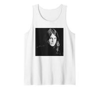 Duffy Archive Photography Ozzy Osbourne of Black Sabbath Tank Top, Men, White, Medium