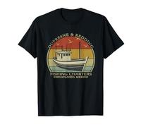 Dufresne And Redding Fishing Charters - Vintage fishing Boat T-Shirt