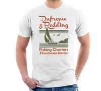 Dufresne Redding Fishing Shawshank Redemption Men's T-Shirt White