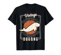 Dugong Whisperer Vintage Classic Retro Animal Love T-Shirt