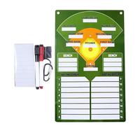 Dugout Baseball Whiteboard, Erasable Batting Position Board, 8.66 x 13.78 Inches Magnetic Teaching Guidance, Double Sided Softball Clipboard for Youth League, Tournament, Training