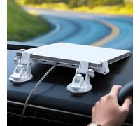 DuHeSin for Starlink Mini Car Mount for Dashboard, for Starlink Mini Suction Cup Mount for Dashboard & windshield, Secure Mounting Kit for Most Vehicles and Ensures Stable Driving and Satellite Signal