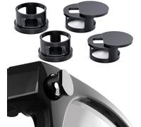 DuHeSin LED Light Blocker Cover for Ray Ban Meta Glasses Accessories, Completely Blocked and Invisible, Compatible with Way-farer, Skyler, Oakley and Headliner AI Smart Glasses - 4 Pack