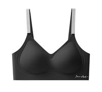 DUHGBNE Bras for Women Viral Jelly Bra for Women UK Plus Size Wireless Push Up Bra Seamless Full Coverage Leopard Print Bras Comfort High Impact Backless