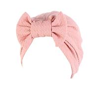 DUHGBNE Turban Hat Women's Headscarves for Cancer Patients Chemo Hat Cancer Patients Headwear Pre-Tied Hood for Hair Loss Head Wrap Sleep Cap Headwear, pink, One Size