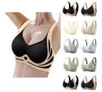DUHGBNE Viral Jelly Bra Non Wired Jelly Bras for Women UK Plus Size Seamless Soft Support Full Coverage Push Up Bras Wireless Padded Ladies Bar stiuk Bra Push up