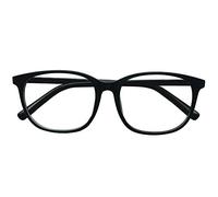 DUHKP Black Oversized Distance Glasses For Men Women Retro Eyeglasses They are not reading glasses