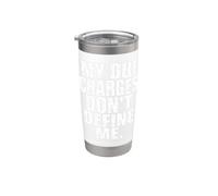 DUI Charges Don’t Define Me Funny Statement Quote Humor Meme Stainless Steel Insulated Tumbler