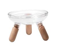 Duiaynke Raised Cat Bowl Kitty Drinking Bowl for Indoor Cats Protect Pet's Spine Pets Water Dish Feeding Dish for Puppy Bunny Rabbit