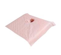Duiaynke Washable Massage Table Bed Sheet Cover with Breath Hole Sectional 50x80cm Make Your Beds and Clean, Jade Pink