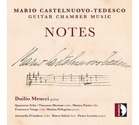 Duilio Meucci - Mario Castelnuovo-Tedesco: Notes