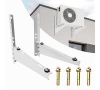 Duiliuu Mini Split Air Conditioner Wall Mounting Bracket, Heavy Duty AC Support Bracket,Holds up to 330lbs, for 12,000-24,000 BTU AC Units