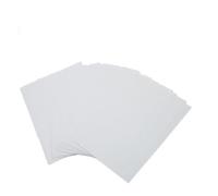 Duimimi 50PCS Holographic Laminate Sheets A4 Cold Film Glitter Craft (cielo estrellado)