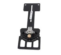 DUIMIMI Adjustable Angle Track Saw Square -60 to 60 Degree Aluminum Alloy Multi Angle Guide Rail Square Compatible with Triton WEN for Woodworking Cutting