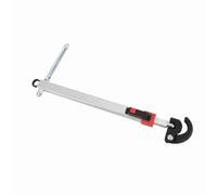 Duimimi Basin Wrench Telescoping Faucet Installation Tool Under Sink, Extendable 250mm Adjustable Basin Wrench for Tight Spaces, Pipe and Sink Nut Removal, Plumber Tool
