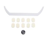 DUIMIMI Eyebrow Mapping Ruler, Transparent Bendable Brow Shaping Tool with Scale for Precise Eyebrow Positioning, Symmetry, and Design