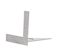DUIMIMI Stainless Steel 90° 45° Square Layout Ruler, Clear Etched Scales, Multi Line Scribing, Compact Size, Carpenter Woodworking Measuring Marking Tool for Parallel Lines