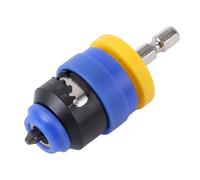 DUIMIMI Strong Magnetic Bit Holder Depth Adjustable 2 to 8mm Screw Depth Setter Stable Fastening Tool for Drilling Drywall Woodworking Panel Installation and Construction Projects