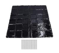DUIMIMI Welding Curtain 5.7x5.7ft Dark Green Flames Retardant Welding Guard with 6 Grade Ultra Violet Protection, Hanging Welding Screen with Cable Ties, Spark and Fire Protection