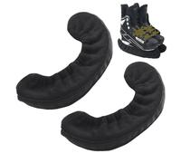 DUINIU 1 Pair Blade Protector Ice Skates Microfiber Non-Slip Protective Cover Ice Skate Protector Ice Skate Accessories Ice Skates for Figure Skating and Kids (Black)