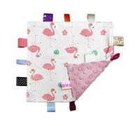 DUINIU 1 Piece Baby Safety Blanket, No Wrinkle Label Comfort Blanket, Baby Quilt Blanket, Newborn Soft Baby Blanket, Cute Patterned Pink Soft Blanket