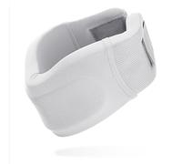 DUINIU 1 Piece of Ice Silk Neck Brace, 1 Piece of Replacement Sheath, Neck Corrector, Adjustable Neck Support, Anti-Snoring Neck Brace, Neck Massager, Office Anti-Head Support (Grey)