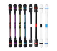 DUINIU 8 Pieces Rotary Pens for Writing and Entertainment - Creative Stationery, Fingertip, Magnetic, Tool Pens - Student Gifts With Refills