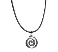 DUIPAIAS Stainless Steel Sun Star Pendant, Adjustable Black Rope | Fashion Elegant Designs Jewelry for Women, Female Temperament Adjustable Chain Cold Wind Birthday Gift