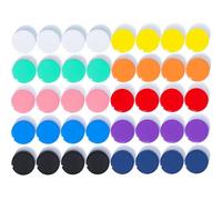 DUJEQM Fridge Magnets, 40PCS Mini Strong Magnet - Decorative Cute Whiteboard Magnets, 10 Colours Heavy Duty Round Small Magnets for Craft, Notice Board, Home, Kitchen, Office, Classroom & School