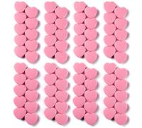 DUJEQM Fridge Magnets 80PCS Pink - Heart Strong Magnet, Mini Cute Small Magnets, Decorative Whiteboard Magnets for Fridge, Crafts, Notice Board, Office, Home, Kitchen, School, Classroom, Memo, Photos