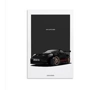 Dujoi Car Poster 911 GT3RS Posters Racing Car Wall Art Vintage Car Posters For Men Car Art Prints 911 Canvas Framed Unframe-style 16x24inch(40x60cm)