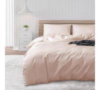 DUJUIKE Waterproof Duvet Cover, Duvet Protector, 100% Waterproof, Anti-Incontinence, Suitable for Pets, Cats and Dogs, Children, Elderly, Double Zipper (Camel, 155 x 220 cm)