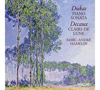 Dukas: Piano Sonata Decaux: Clairs de lune